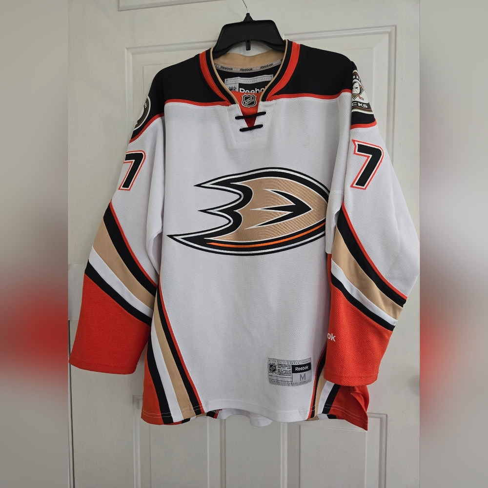NHL Anaheim Ducks Reebok Hockey Jersey Rakell #67 Signed Mens M